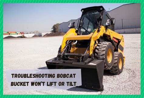 bobcat skid steer bucket wont move|bobcat bucket troubleshooting.